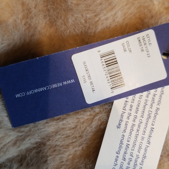 Rebecca minkoff sage leather bowbag with grommets - Picture 4 of 8